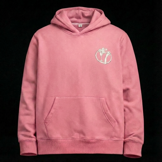 Pink hoodie